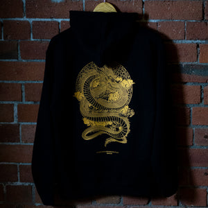 'Return of the Dragon' Bronze Adult Zip Hoodie