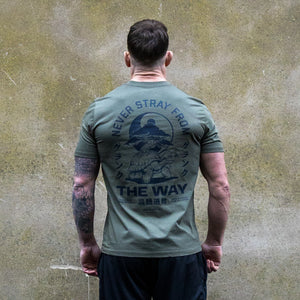'The Way' Earth Green Tee