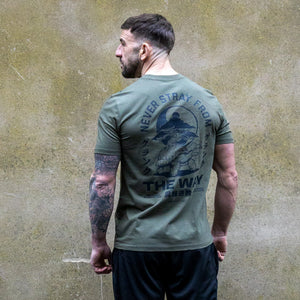 'The Way' Earth Green Tee