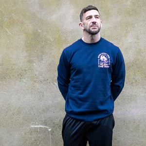 'The Way' Navy Sweat