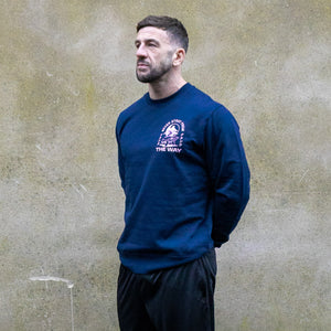 'The Way' Navy Sweat