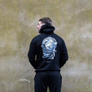 'Return of the Dragon' Silver Hoodie