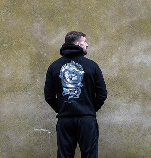 'Return of the Dragon' Silver Hoodie