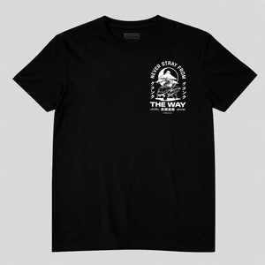 'The Way' Black Tee