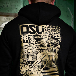 'OSU' Gold Hoodie
