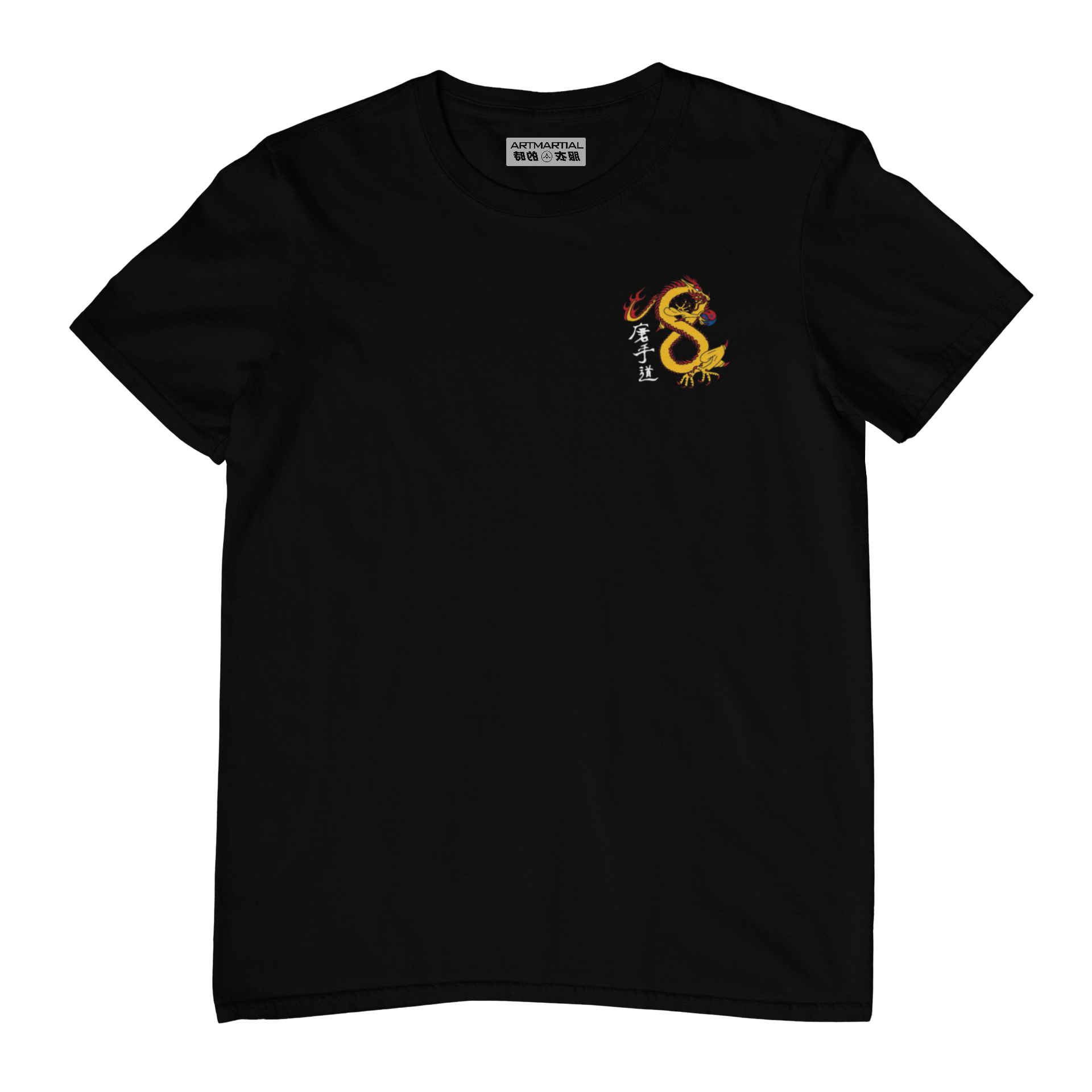 dragon tsd - Adult T Shirt (Back Logo)