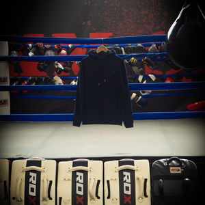 'Blue Blossom Tree' Back Print Hood