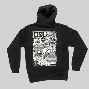 'OSU' Silver Hoodie