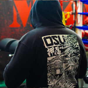 'OSU' Silver Hoodie