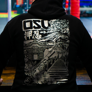 'OSU' Silver Hoodie