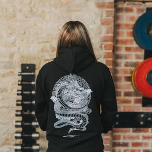 'Return of the Dragon' Silver Hoodie