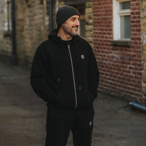 'Return of the Dragon' Silver Zip Hoodie