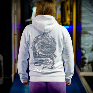 'Return of the Dragon' Silver Hoodie