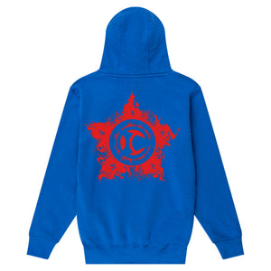 Escrima Tag with Star 'Red' - Adult Hoody