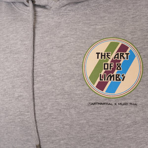 'Art of 8 Limbs' - Adult Hoodie