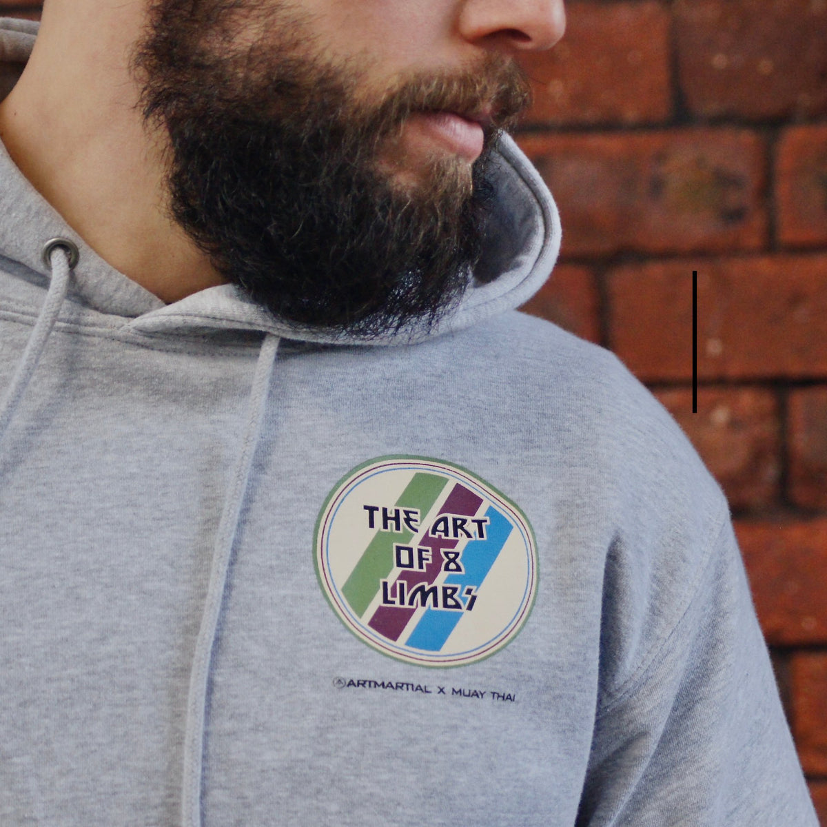 &#39;Art of 8 Limbs&#39; - Adult Hoodie