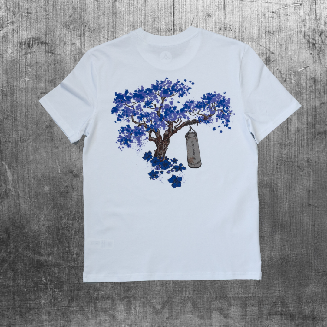 'Blossom Tree' Blue back design
