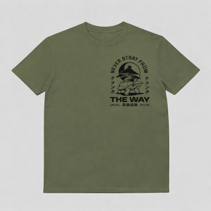 'The Way' Earth Green Tee