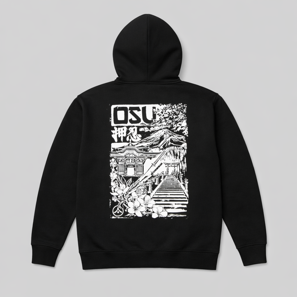 'OSU' Silver Hoodie