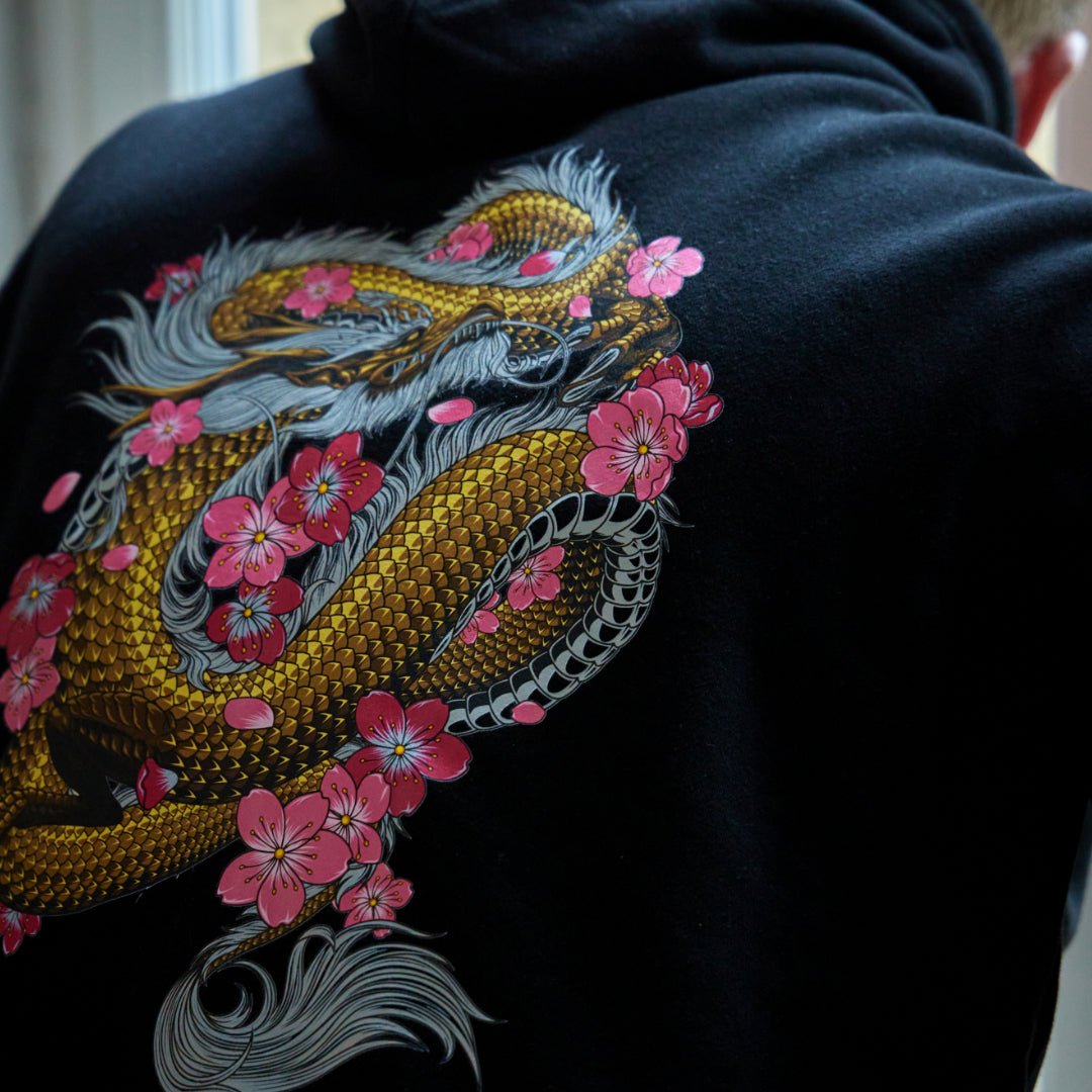 &#39;Dragon Blossom&#39; Hoodie