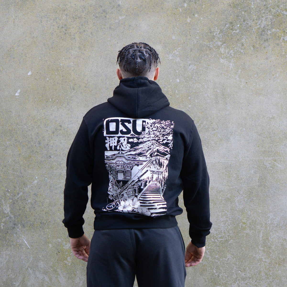 &#39;OSU&#39; Silver Hoodie