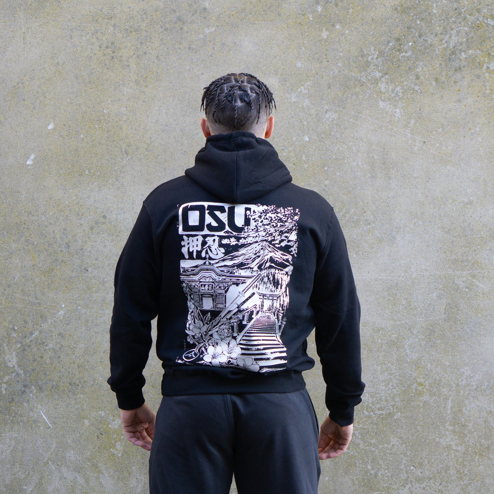 'OSU' Silver Hoodie