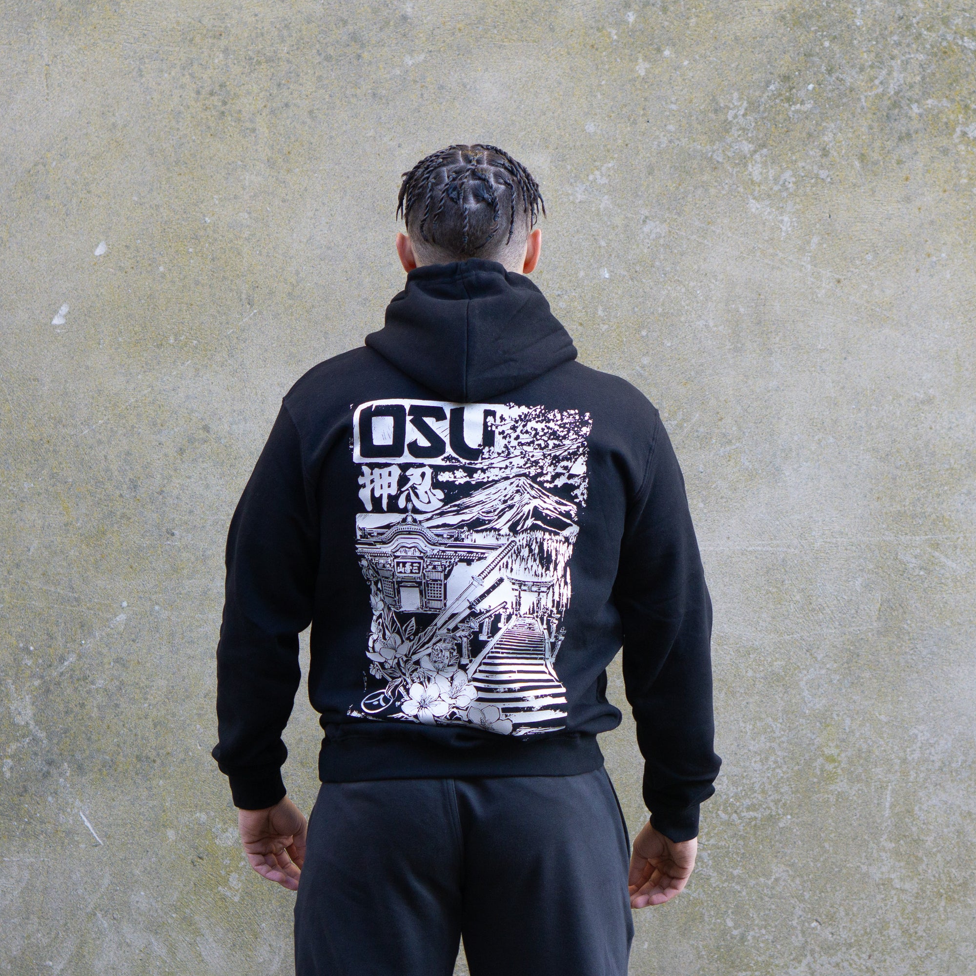 'OSU' Silver Hoodie