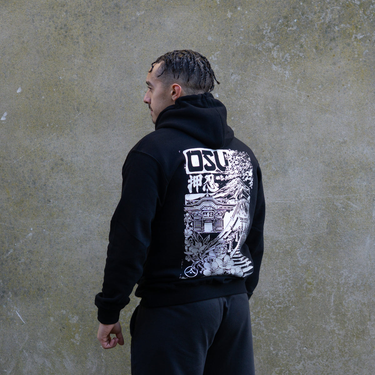 &#39;OSU&#39; Silver Hoodie