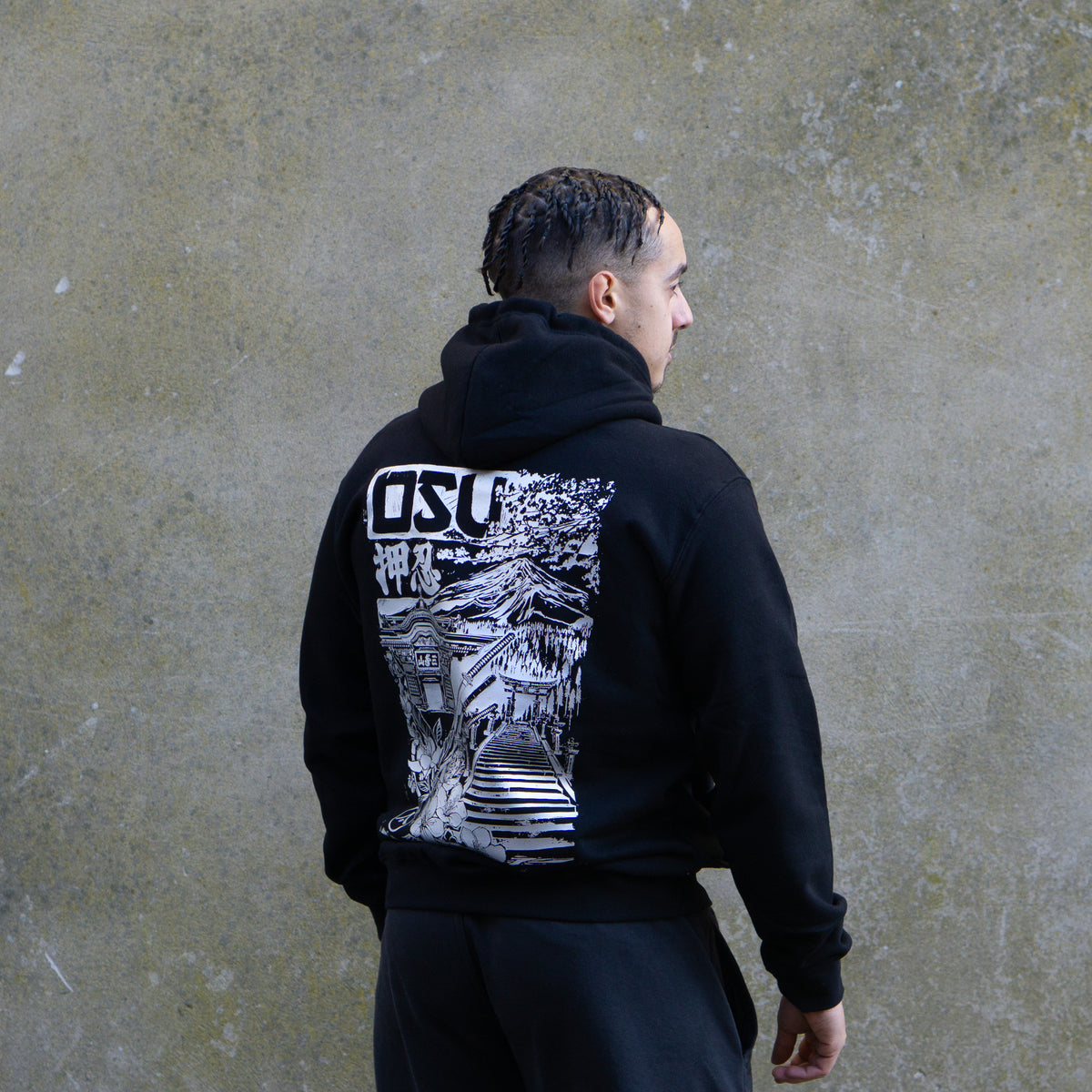 &#39;OSU&#39; Silver Hoodie