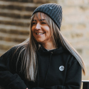 Chunky Ribbed Beanie - Dark Grey