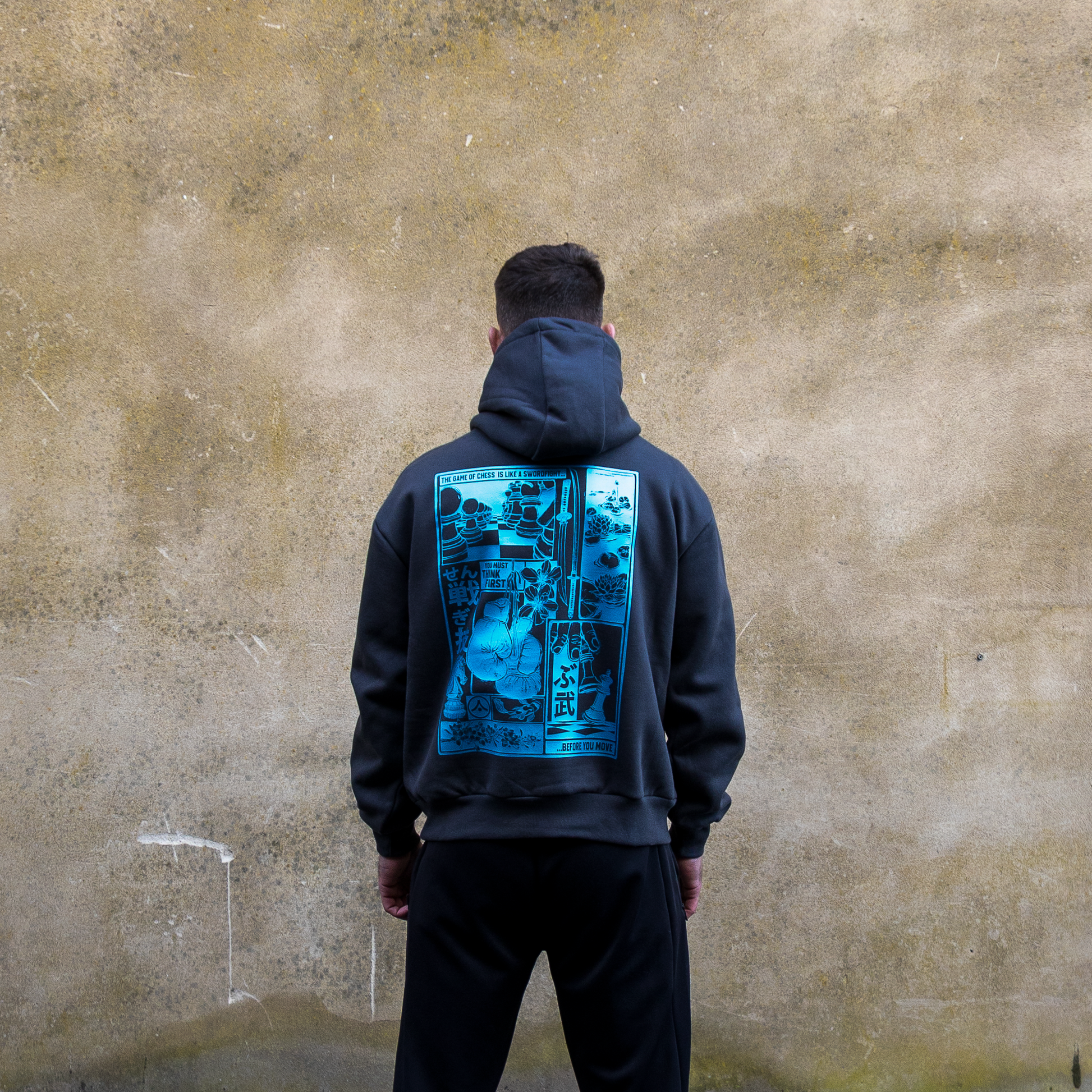 Chessboxing Oversized Hoodie