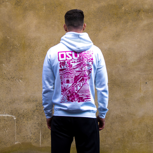 'OSU' Midnight Pink Hoodie