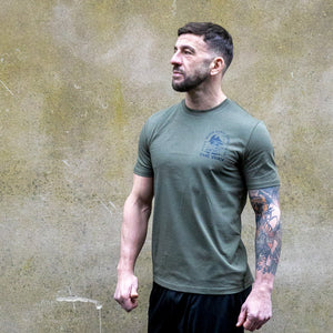 'The Way' Earth Green Tee