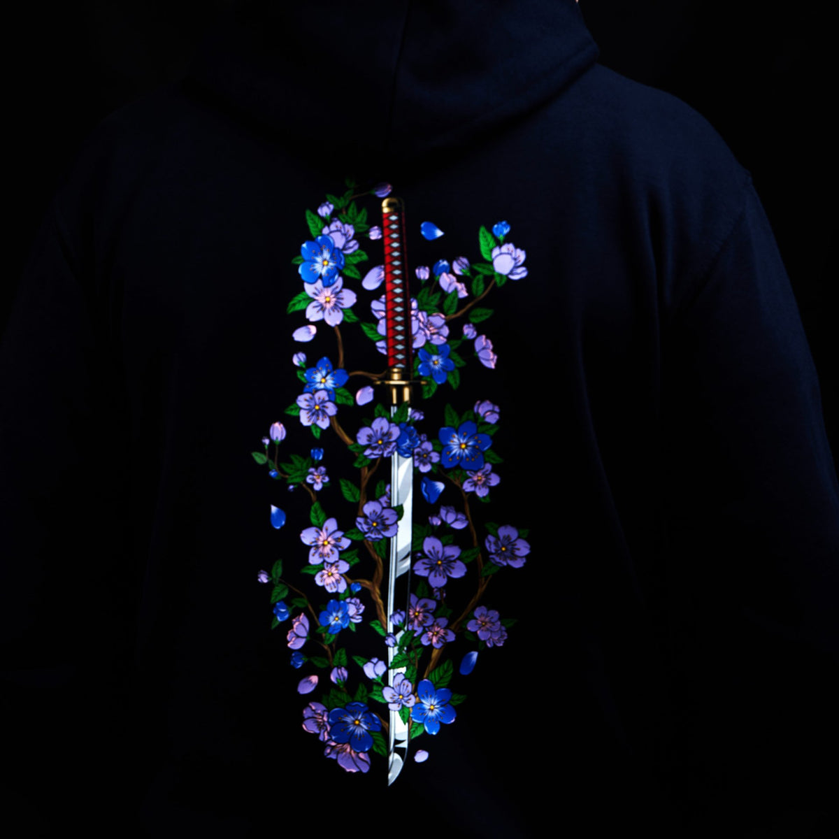 &#39;Katana Blossom&#39; Hoodie