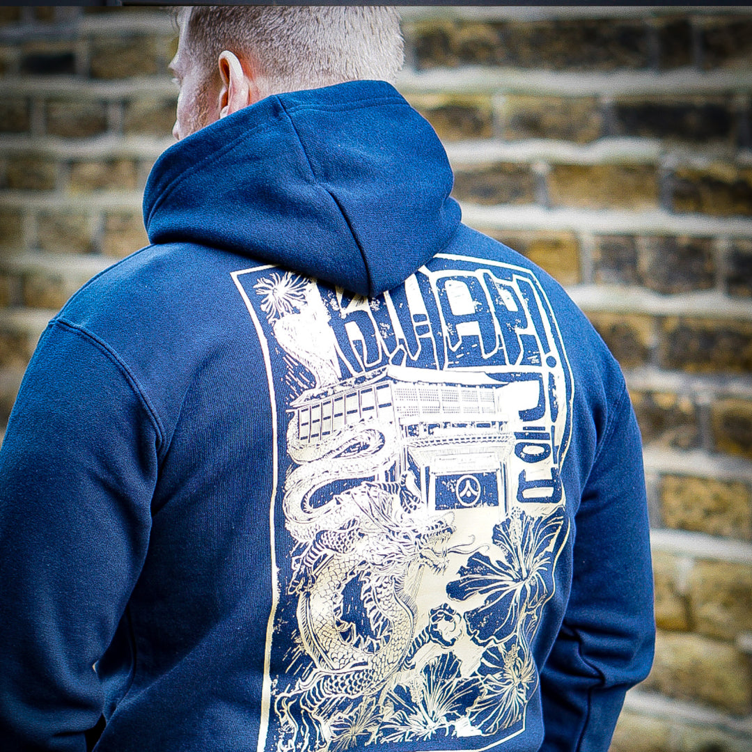 &#39;Kihap&#39; Hoodie🔵⚫