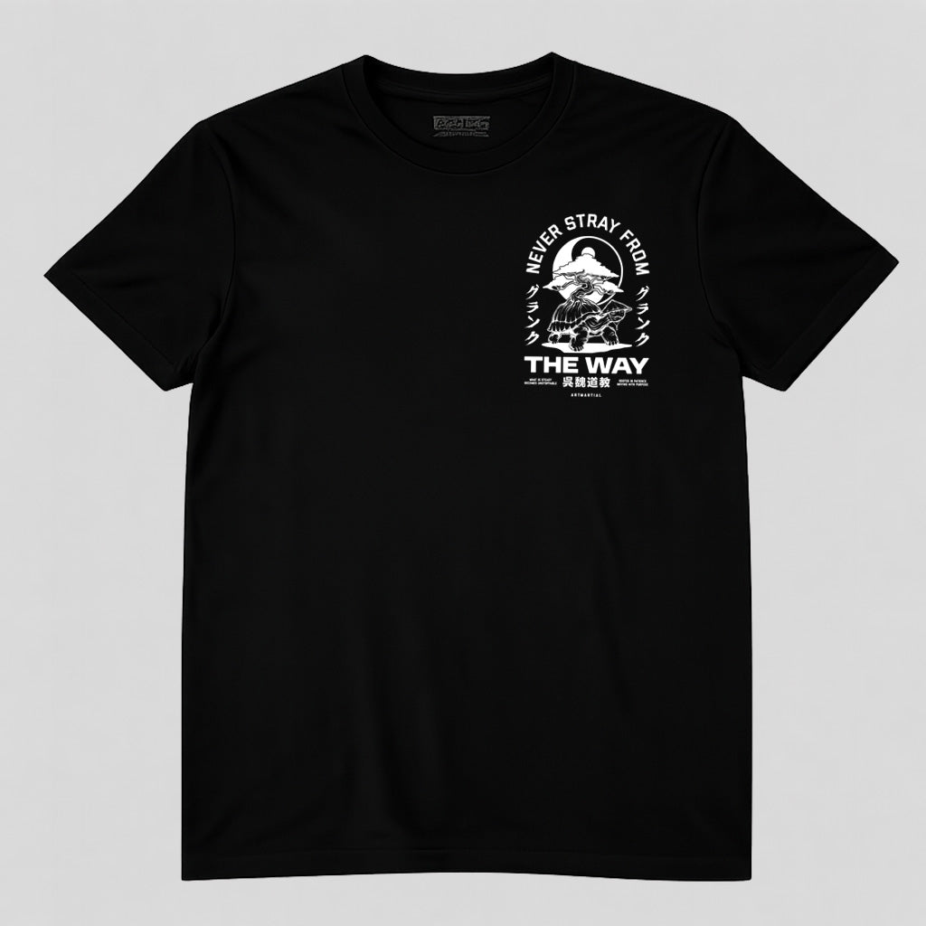 'The Way' Black Tee