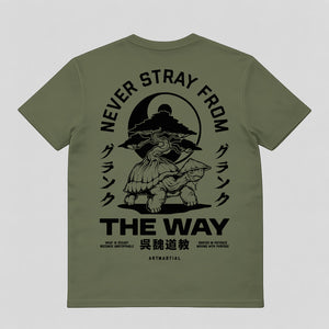 'The Way' Earth Green Tee