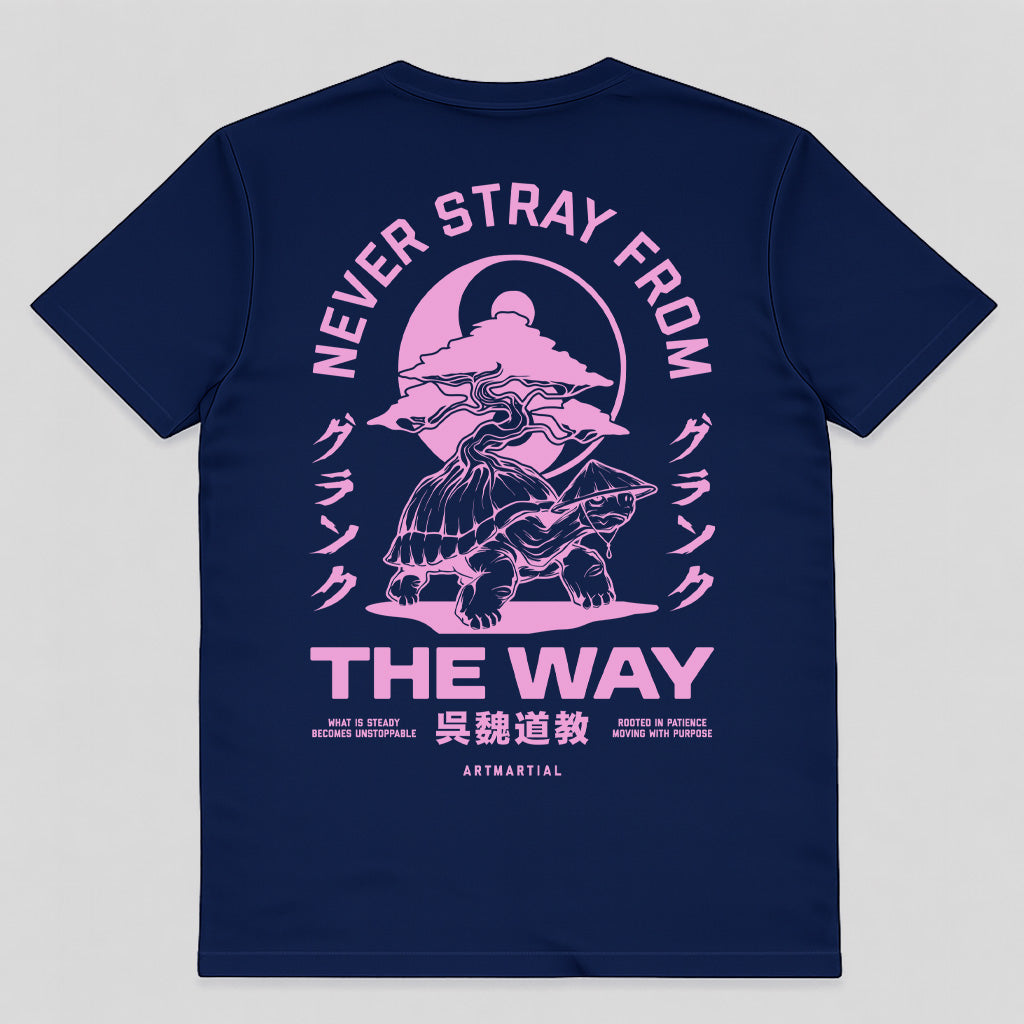 'The Way' Navy Tee