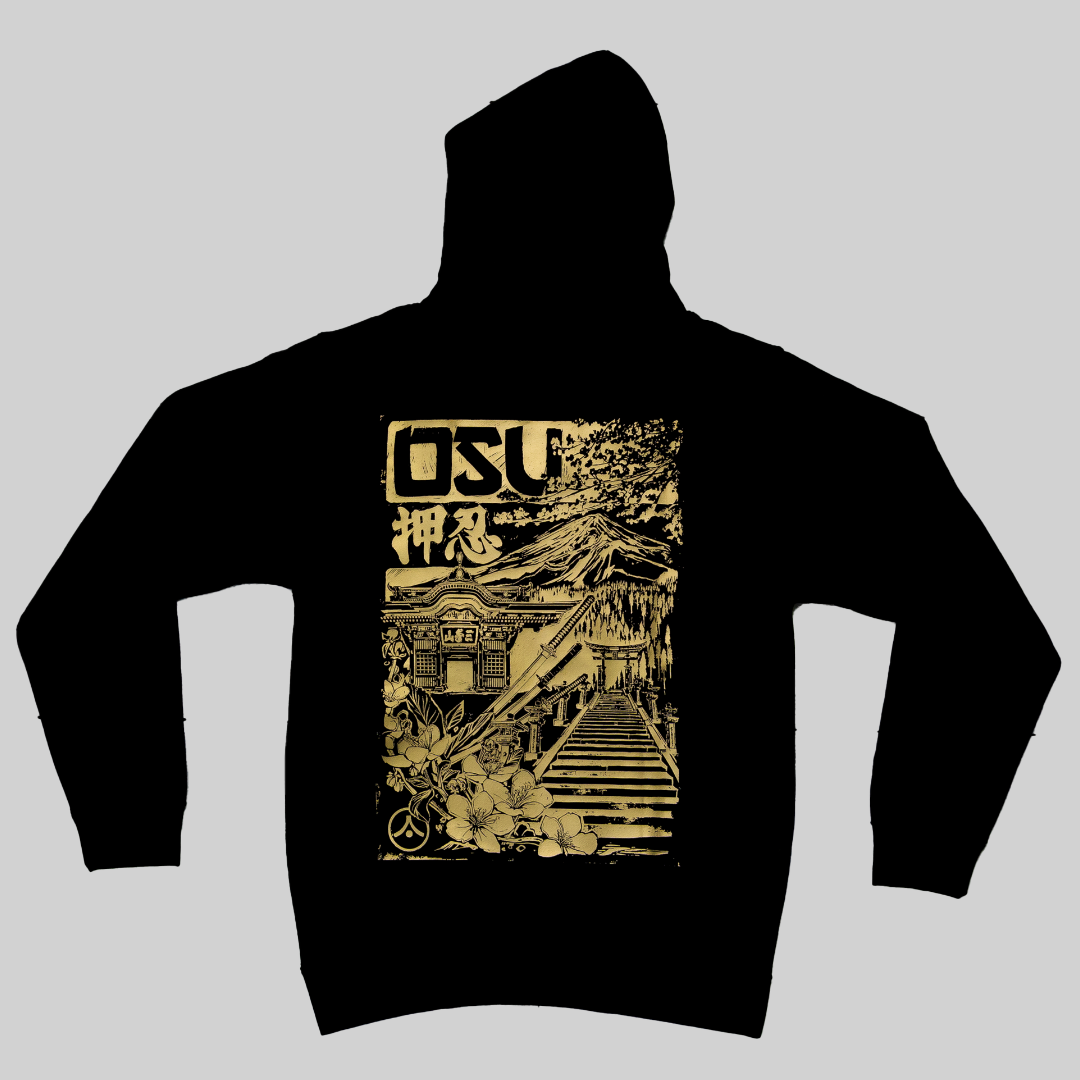 'OSU' Gold Hoodie
