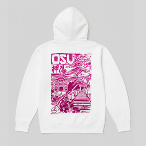 'OSU' Midnight Pink Hoodie