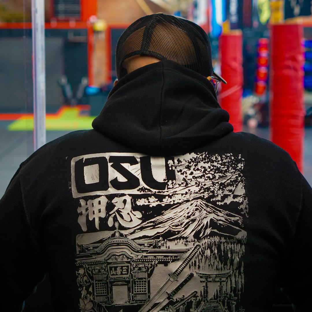 &#39;OSU&#39; Silver Hoodie