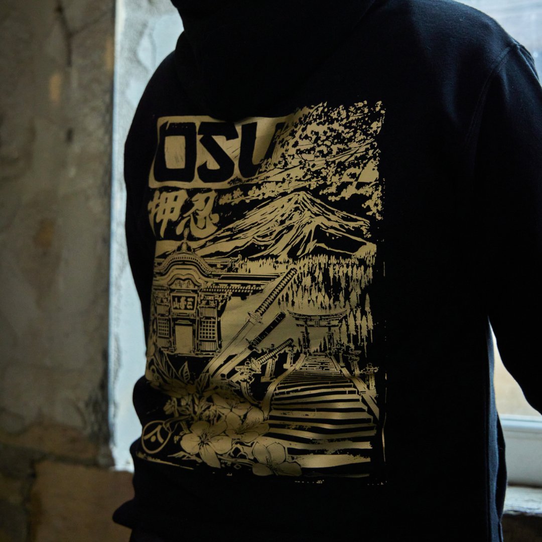 'OSU' Gold Hoodie