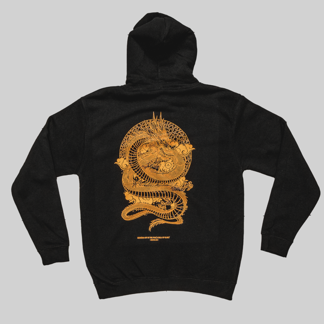 &#39;Return of the Dragon&#39; Bronze Hoodie