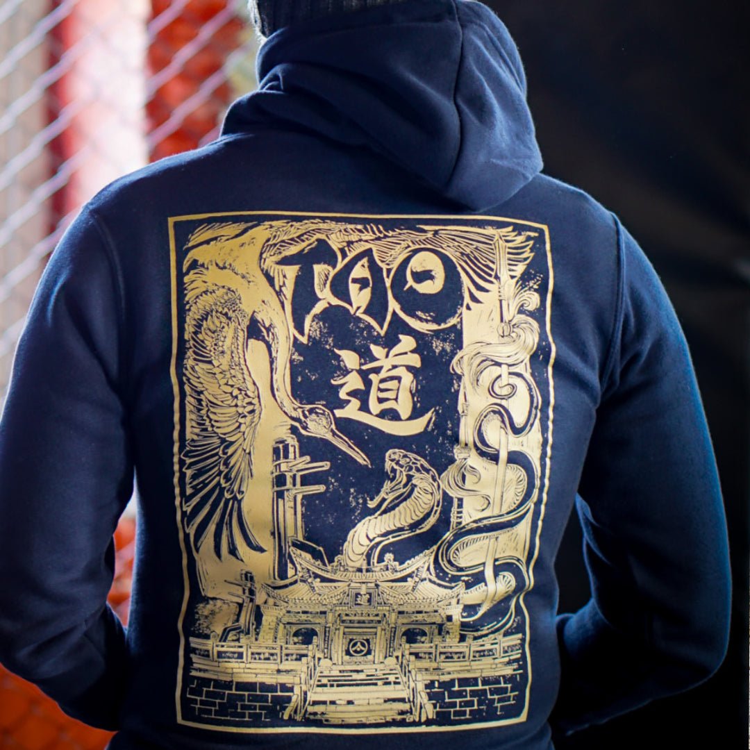 &#39;Tao&#39; Gold Hoodie