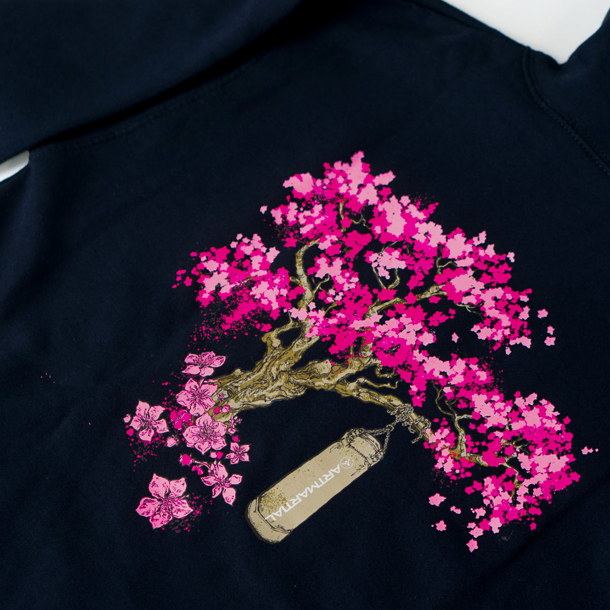 &#39;Blossom Tree&#39; Pink Hoodie