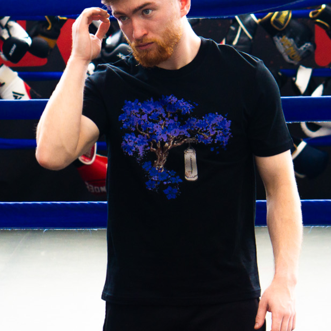 &#39;Blossom Tree&#39; Blue (Front design)