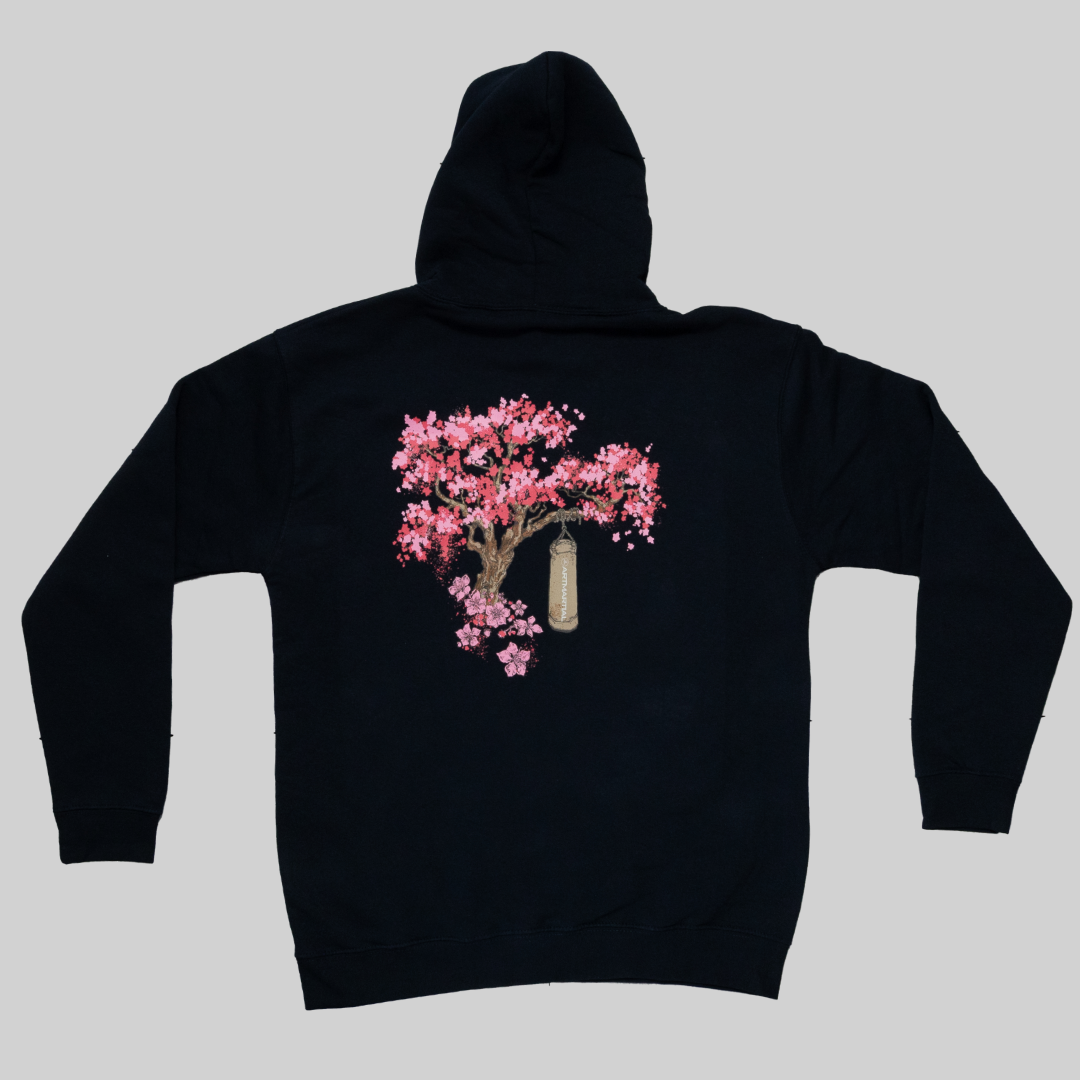 &#39;Blossom Tree&#39; Pink Hoodie