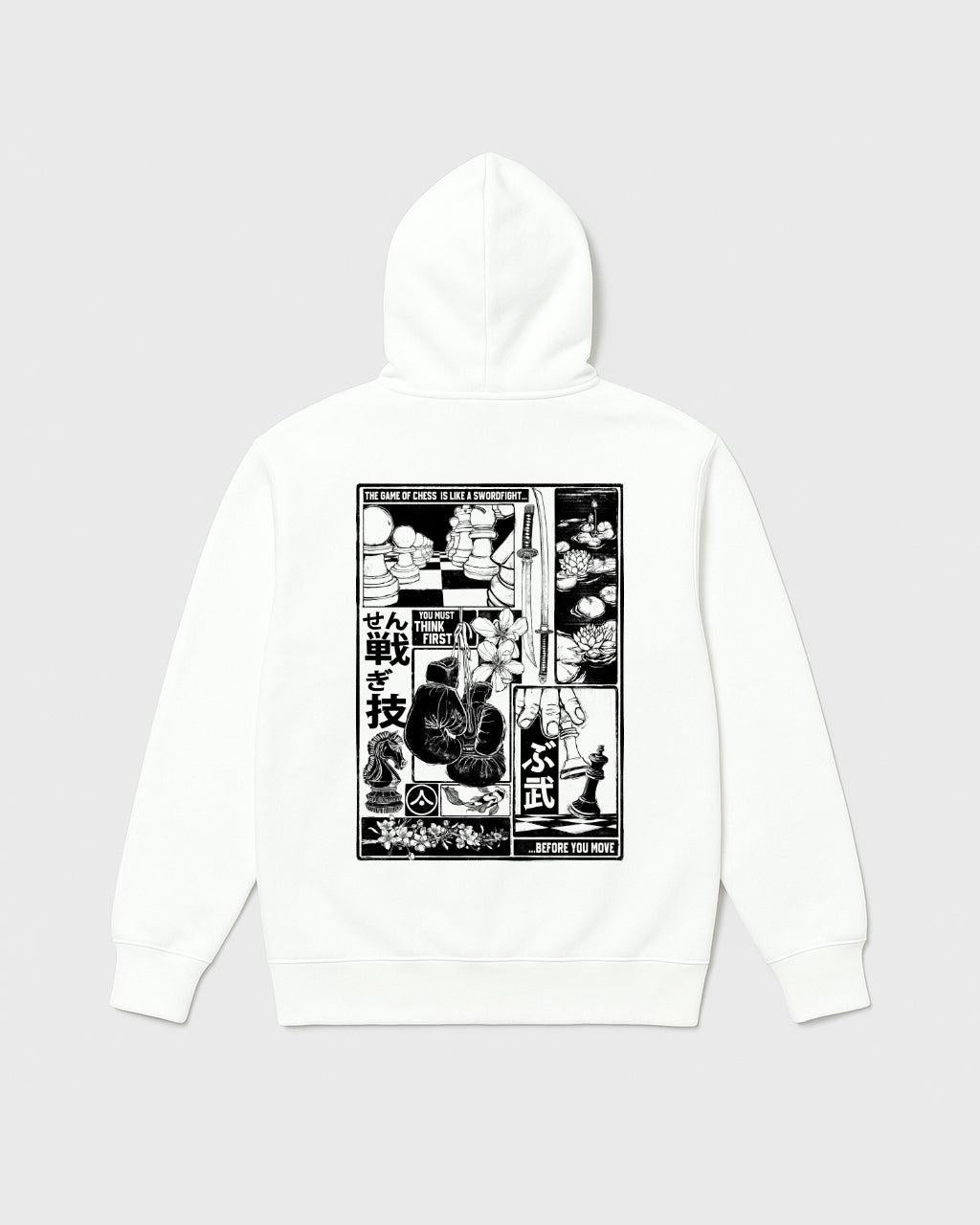 Chessboxing Hoodie by ARTMARTIAL - Photo 1