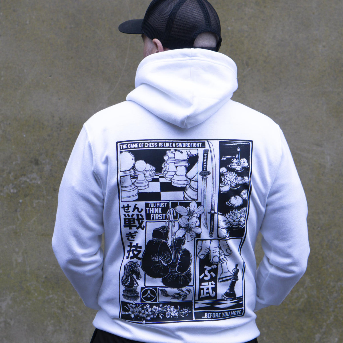 Chessboxing Hoodie by ARTMARTIAL - Photo 3
