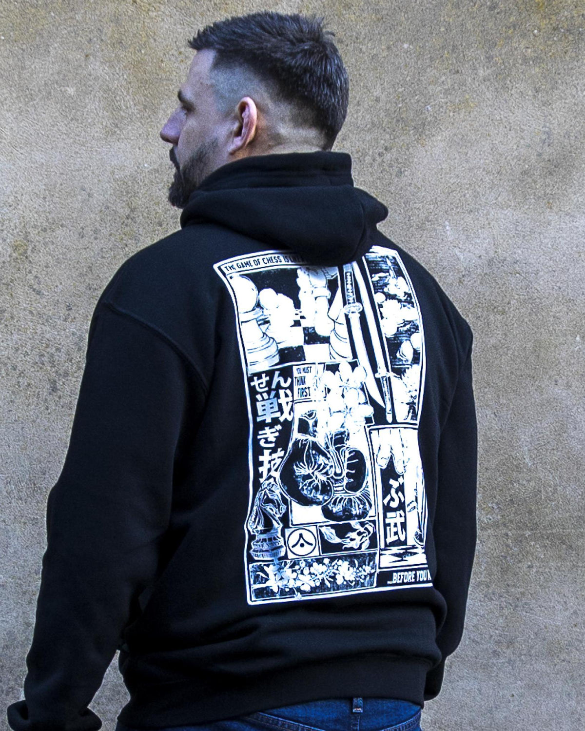Chessboxing Hoodie by ARTMARTIAL - Photo 4